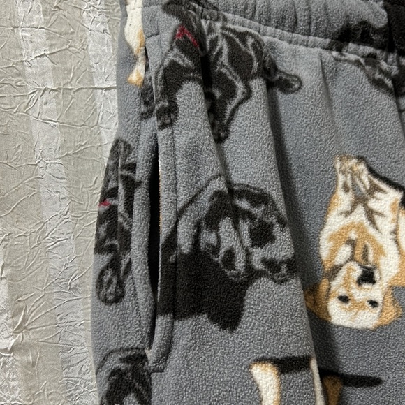 Croft & Barrow Fleece Lounge Pants, Size M - Picture 4 of 6